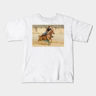 Barrel Racer Kids T-Shirt